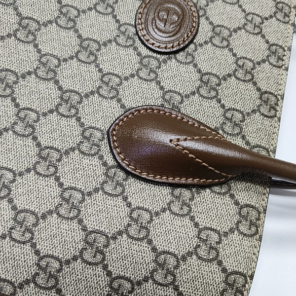 Retro Small Monogram Coated Canvas Brown