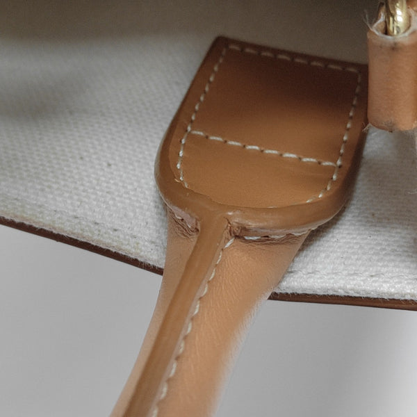 CABAS CELINE Mini Canvas White