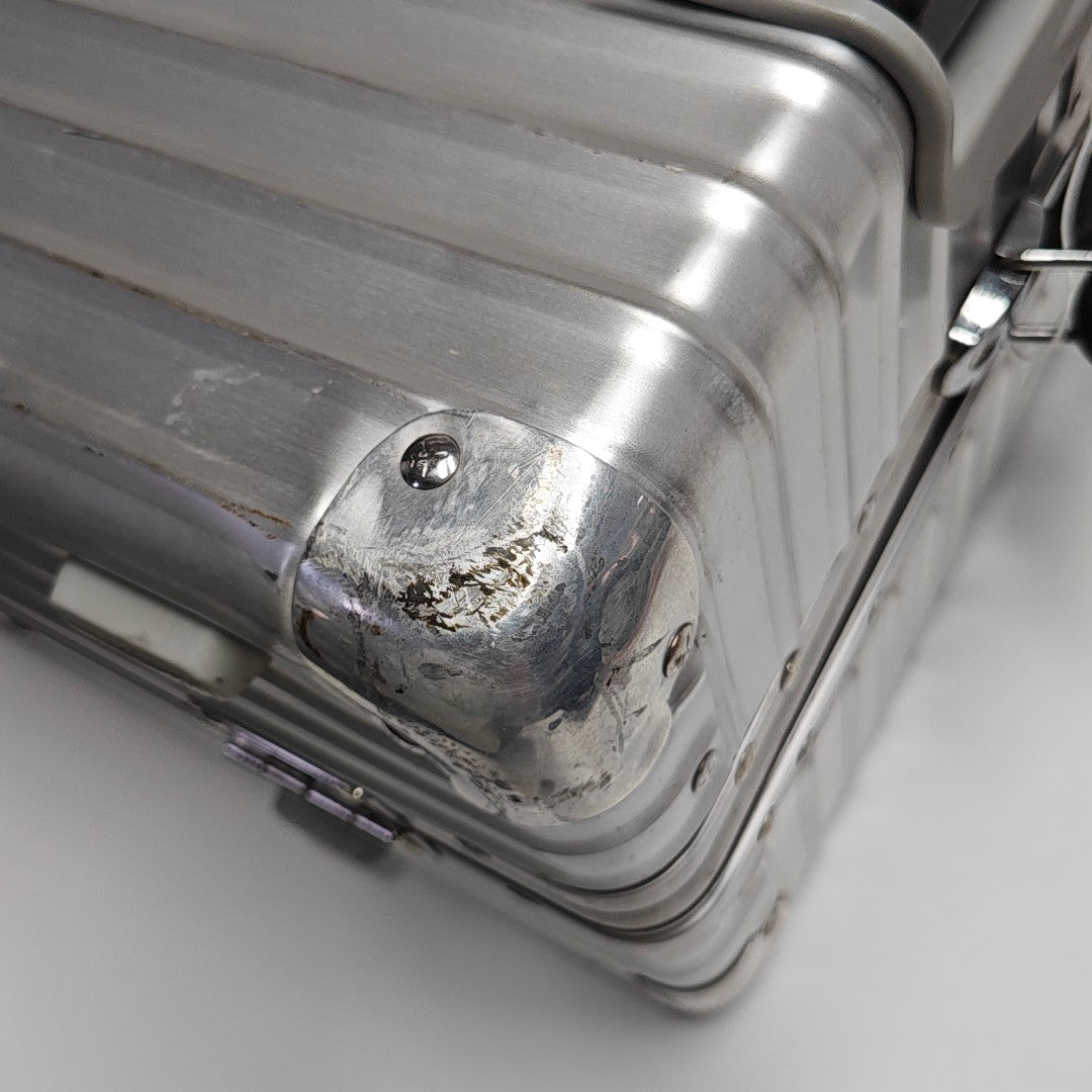 Special Material Luggage Silver
