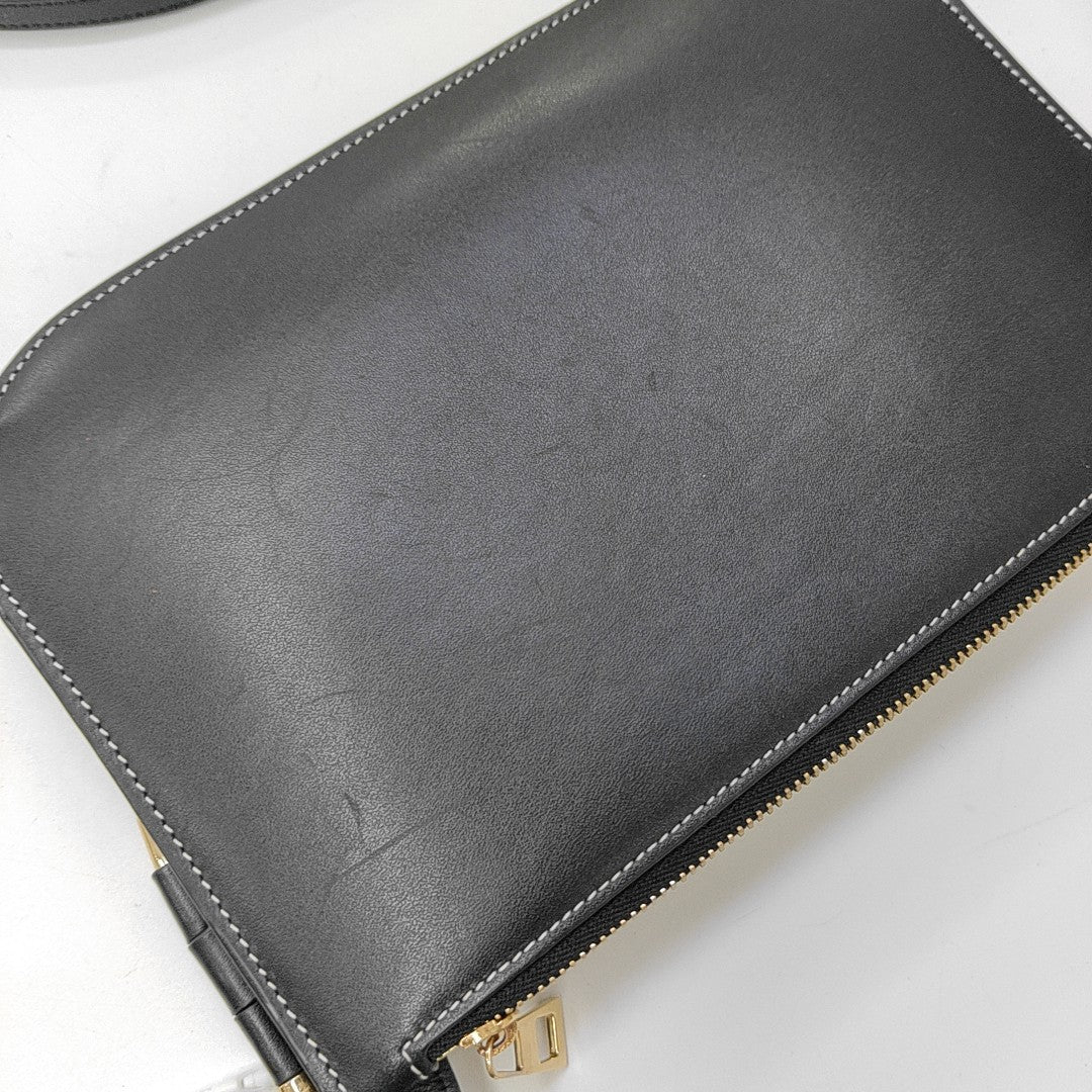Gate Mini Calfskin Black
