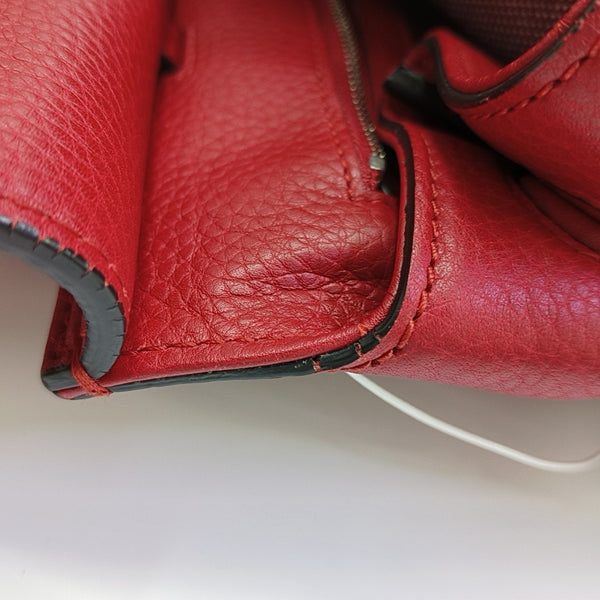 Daily Calfskin Red