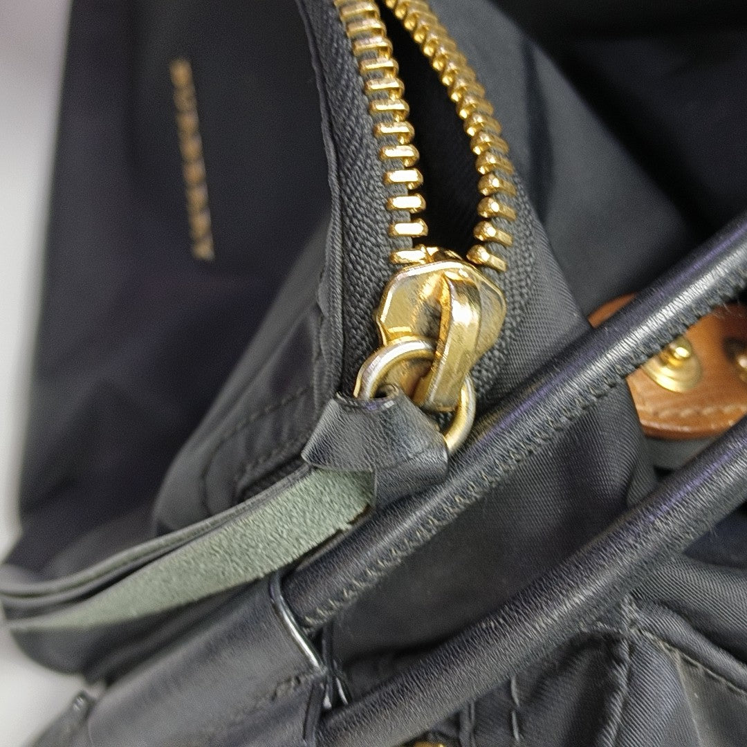 The Rucksack Large Nylon Black