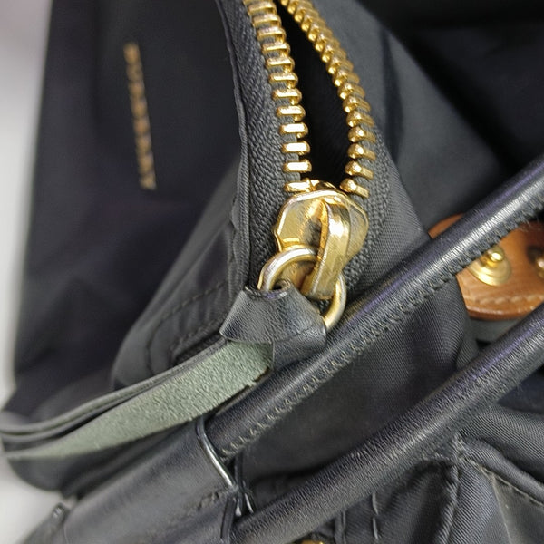 The Rucksack Large Nylon Black