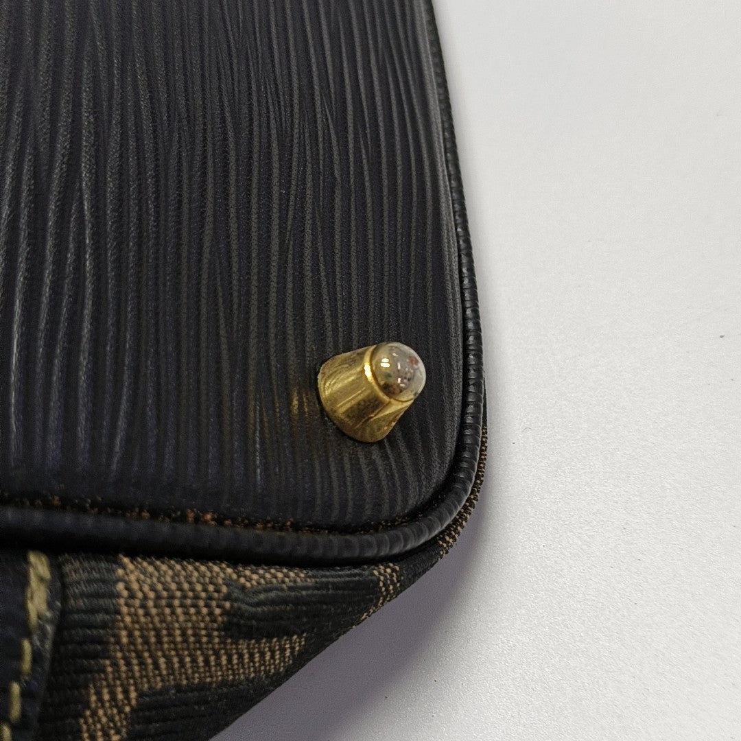 Canvas Shoulder Bag Brown