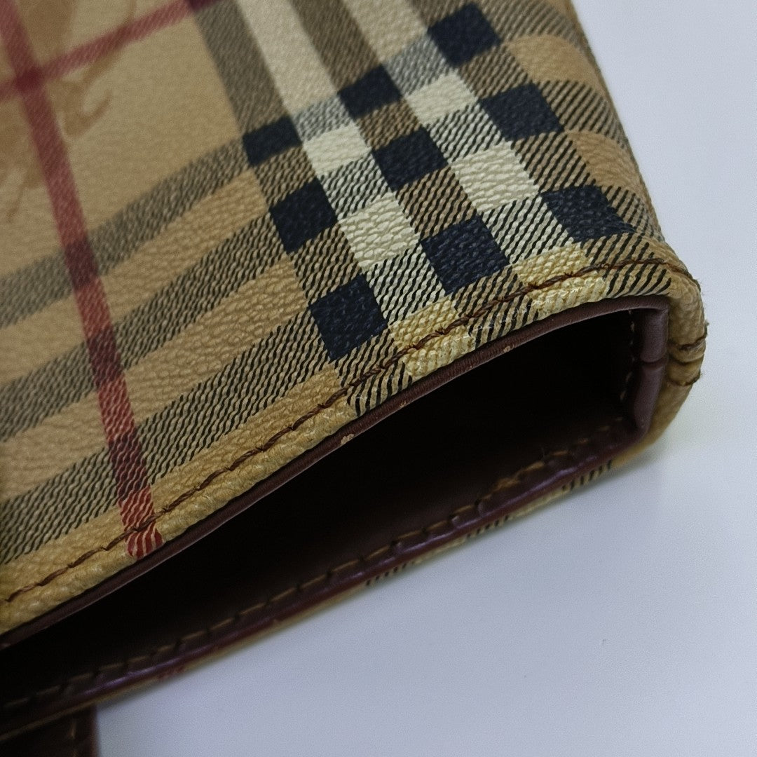 Coated Canvas Tote Bag Beige