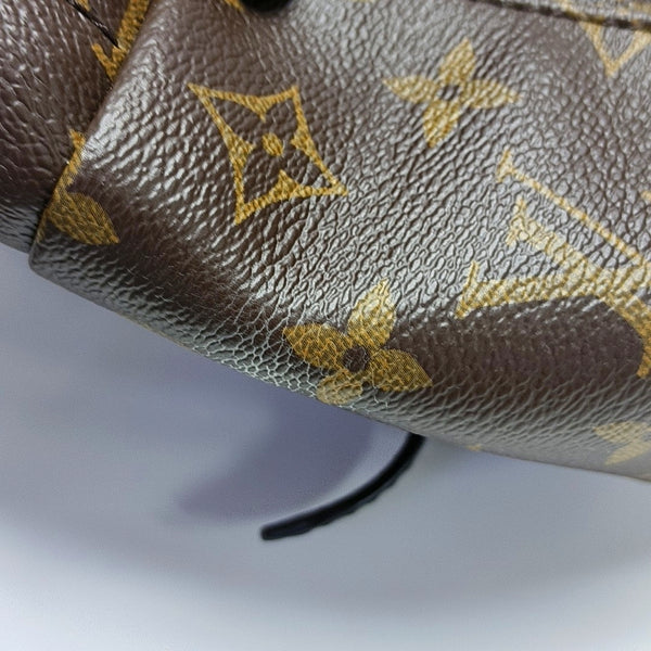 PALM SPRINGS PM Monogram Coated Canvas Brown