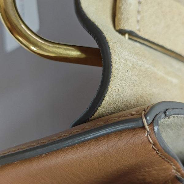 Drew Small Calfskin Brown