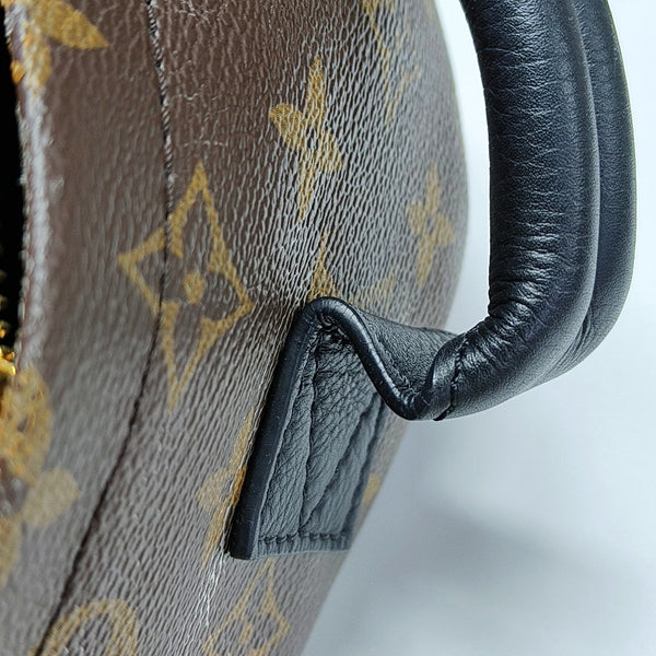 PALM SPRINGS PM Monogram Coated Canvas Brown