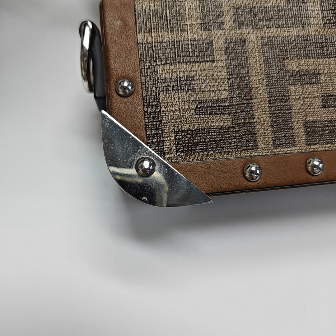 Baguette Trunk Calfskin Brown