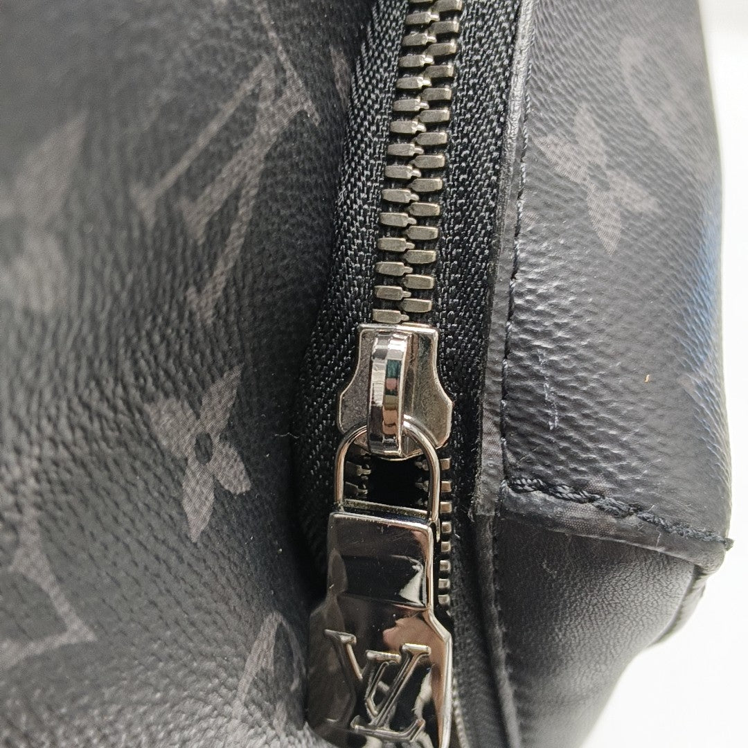 DISCOVERY PM Monogram Coated Canvas Black