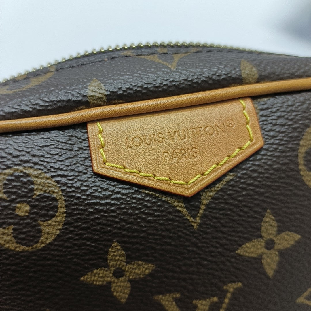 MARLY DRAGONNE Mini Monogram Coated Canvas Brown