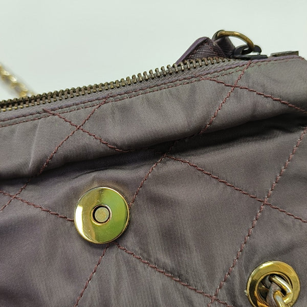 Quilted Nylon Purple