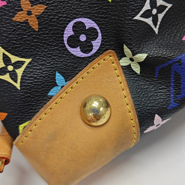 LV × TM URSULA Monogram Coated Canvas Black