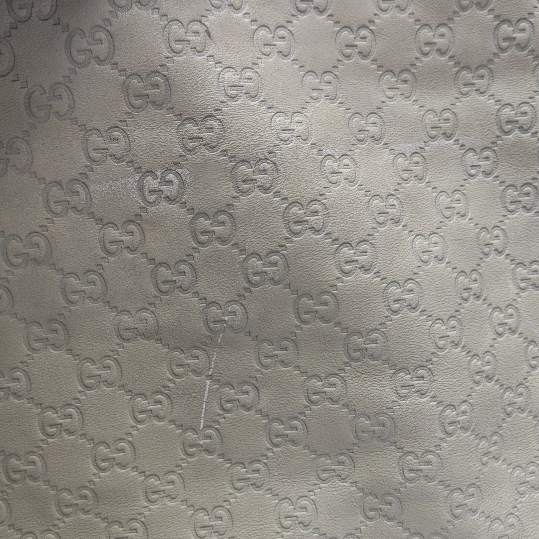 Monogram Calfskin Tote Bag Beige