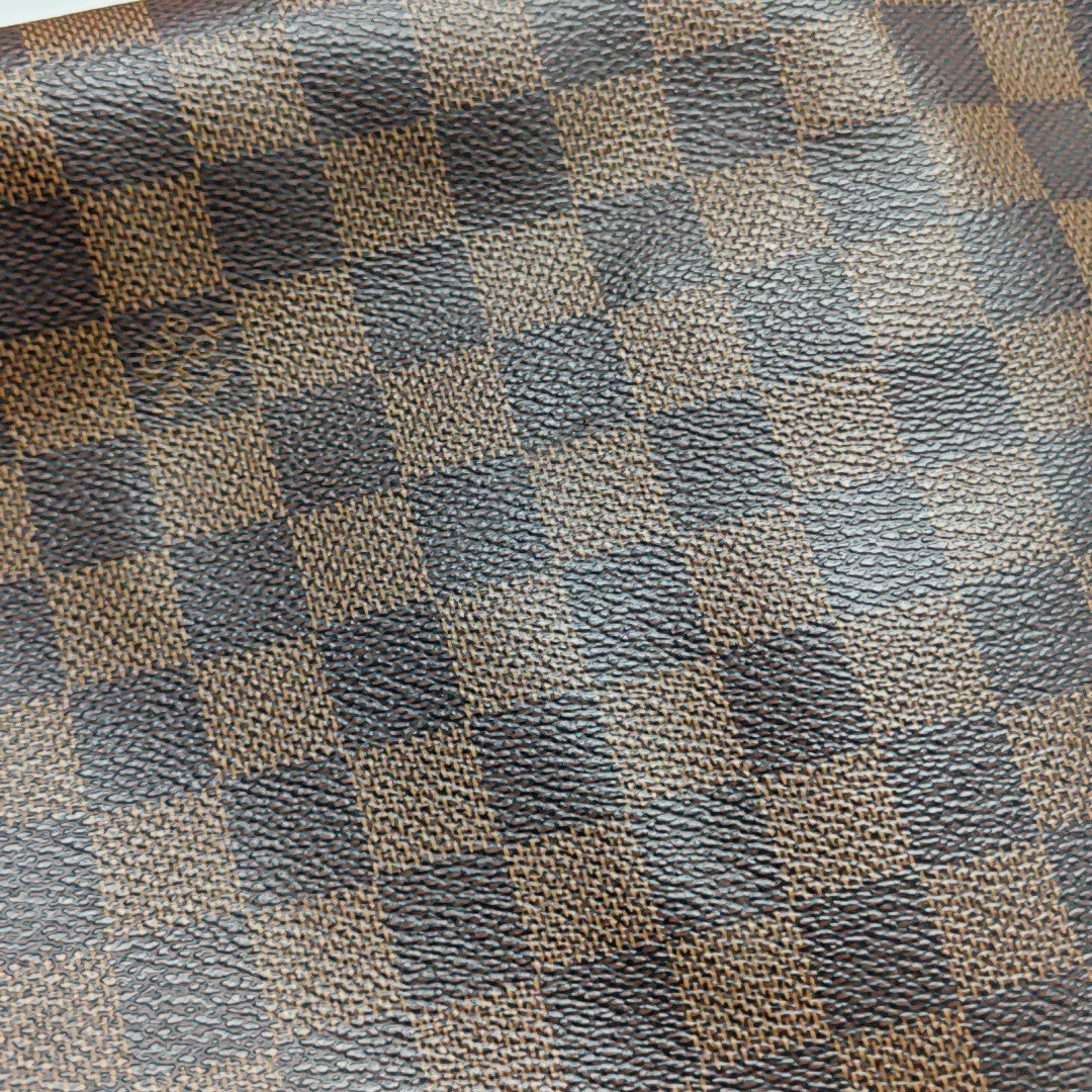 BROOKLYN MM Damier Ebene Coated Canvas Brown