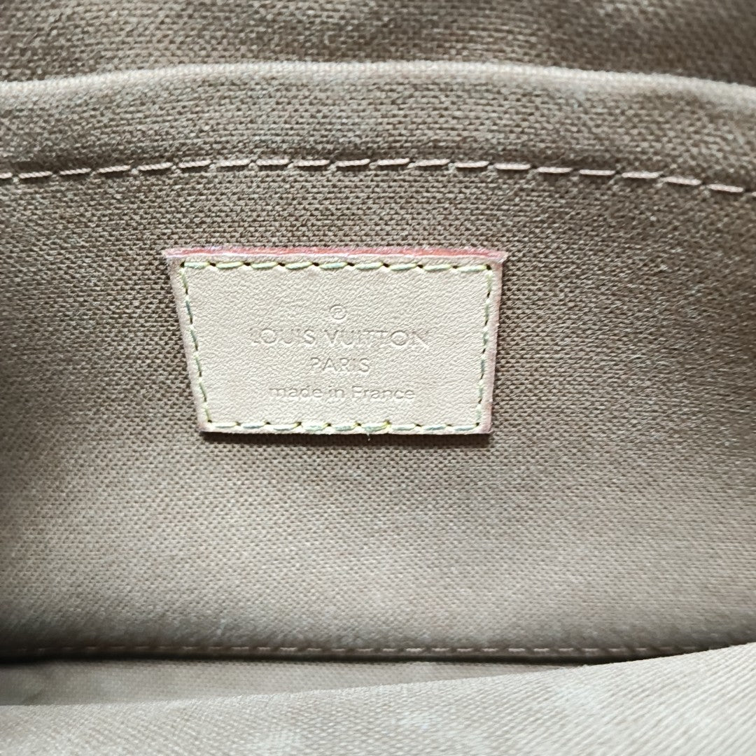 MULTI Monogram Coated Canvas Brown