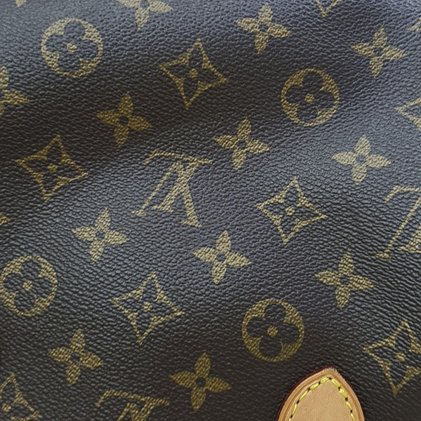 TURENNE Monogram Coated Canvas Brown