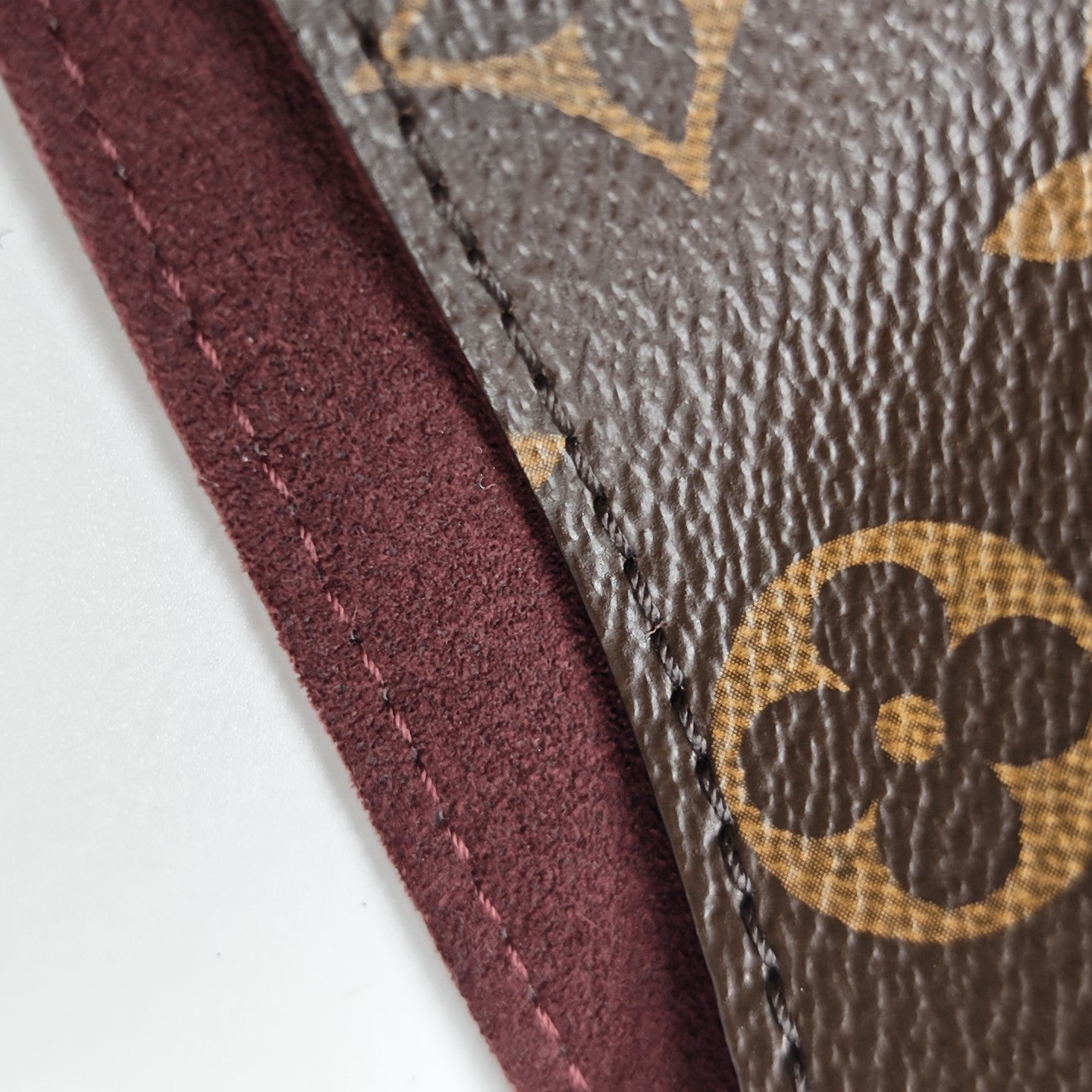 ALL IN Monogram Coated Canvas Brown