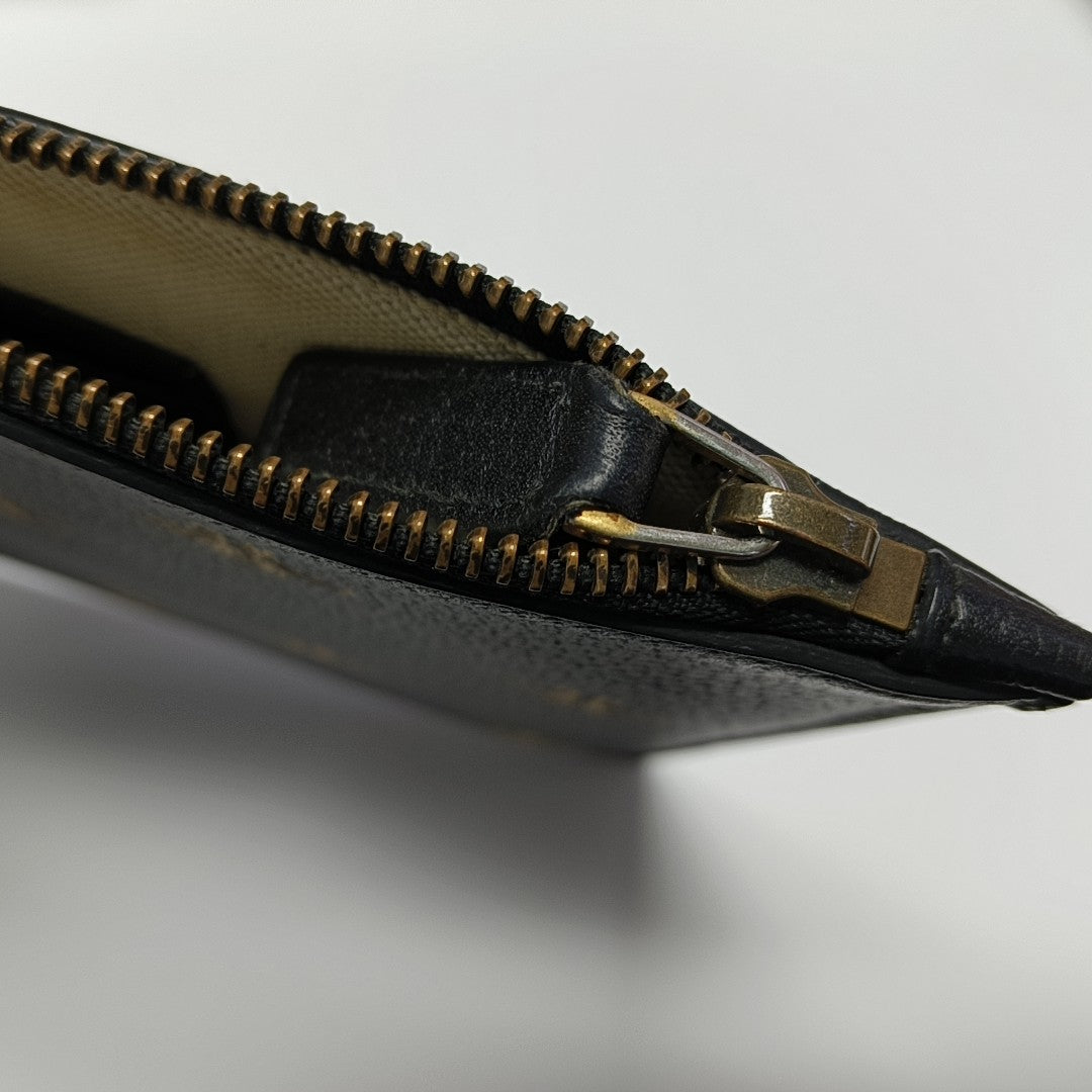 Calfskin Clutch Black