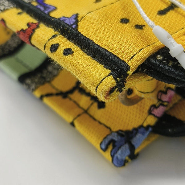 Book Tote Mini Canvas Yellow