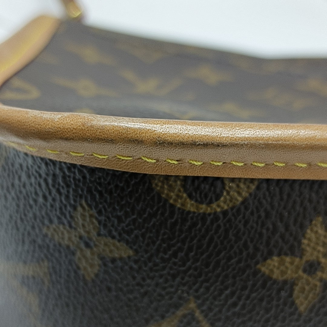 DIANE Monogram Coated Canvas Brown