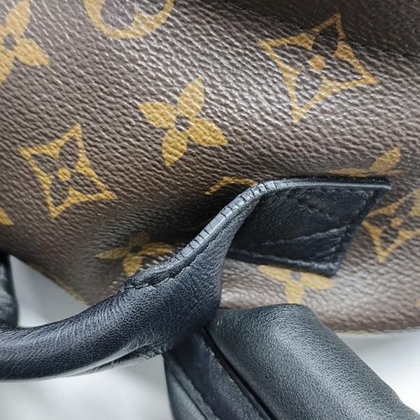 PALM SPRINGS PM Monogram Coated Canvas Brown