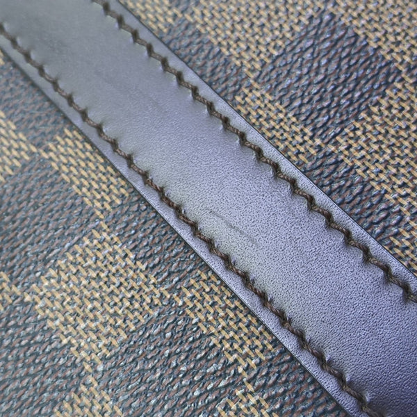 PORTE-DOCUMENTS Damier Ebene Coated Canvas Brown
