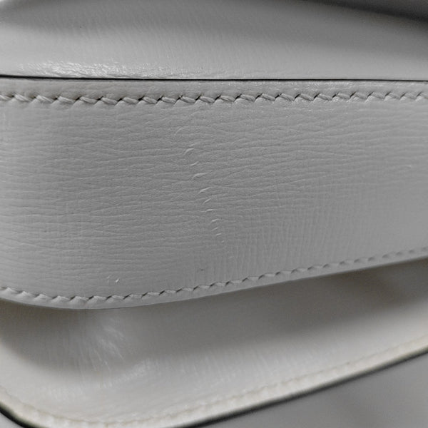 Horsebit 1955 Small Monogram Coated Canvas Beige