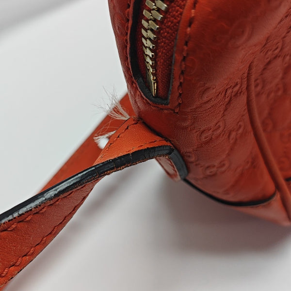 Bree Monogram Calfskin Orange