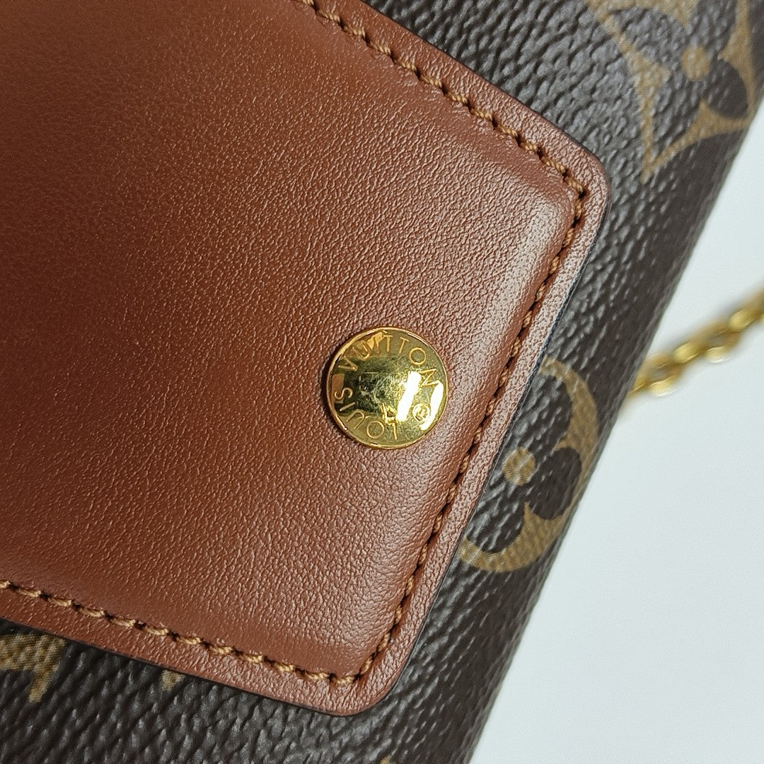 PADLOCK Monogram Coated Canvas Brown