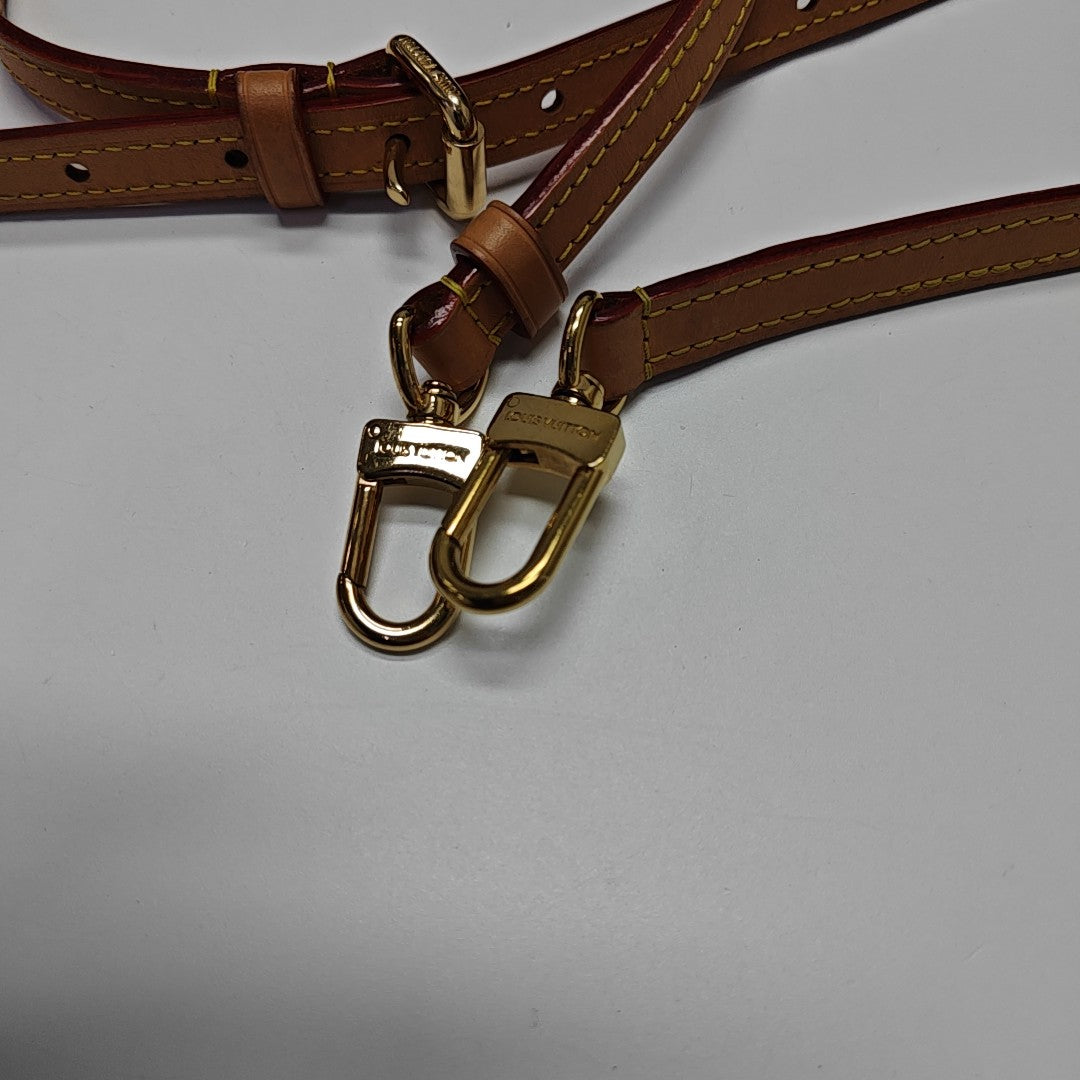 SIDE TRUNK MM Monogram Coated Canvas Brown