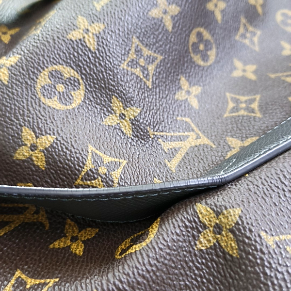 Monogram Coated Canvas Brown