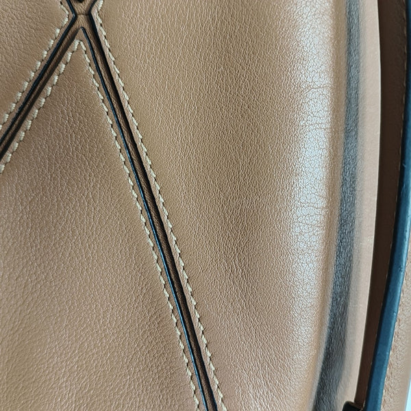 Puzzle Mini Calfskin Brown