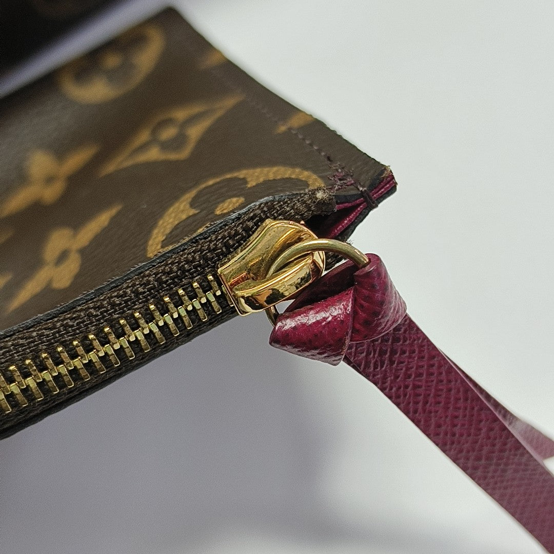 FÉLICIE Monogram Coated Canvas Brown