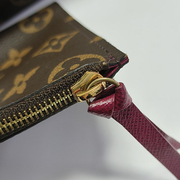 FÉLICIE Monogram Coated Canvas Brown
