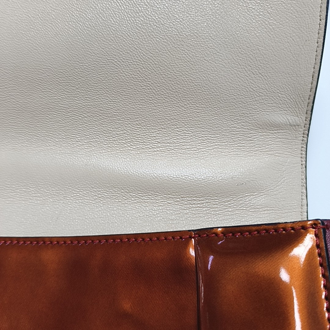 Elsie Patent Leather Red