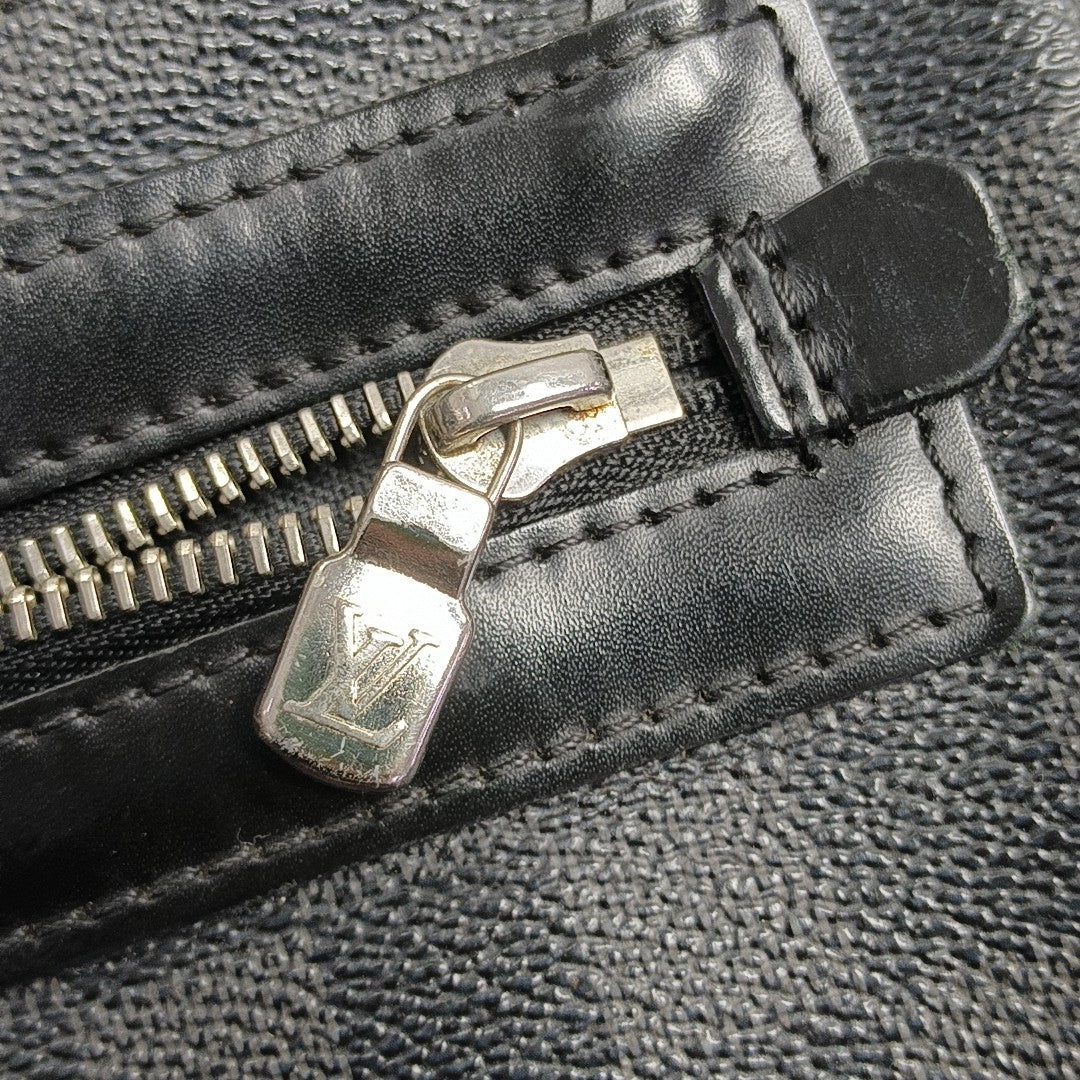 DANIEL Damier Graphite Coated Canvas Gray