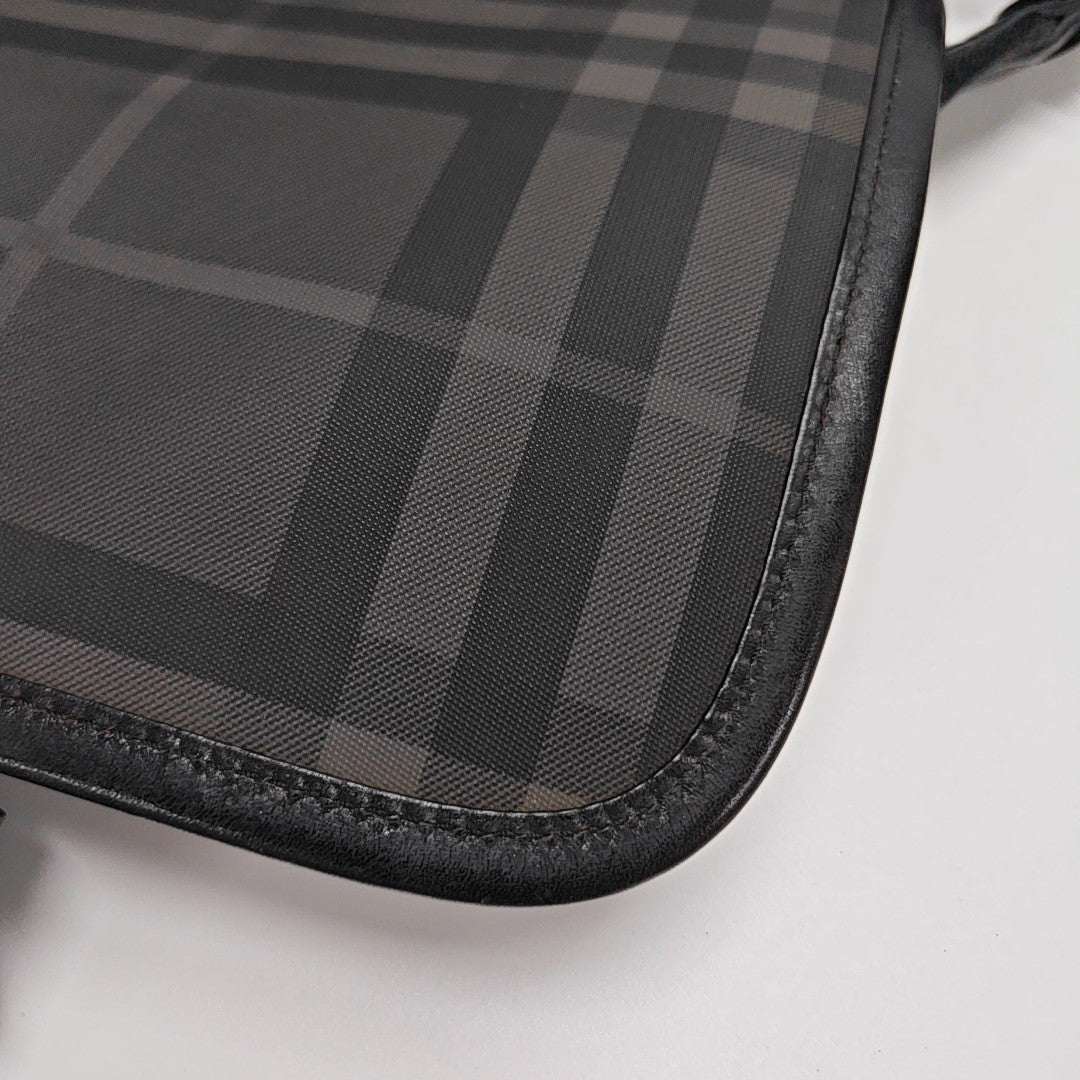 Coated Canvas Crossbody Bag Multicolor