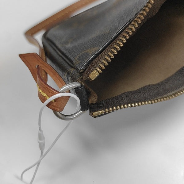 ACCESSOIRES MM Monogram Coated Canvas Brown