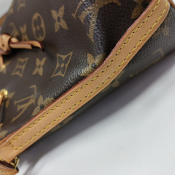 NÉONOÉ Nano Monogram Coated Canvas Brown