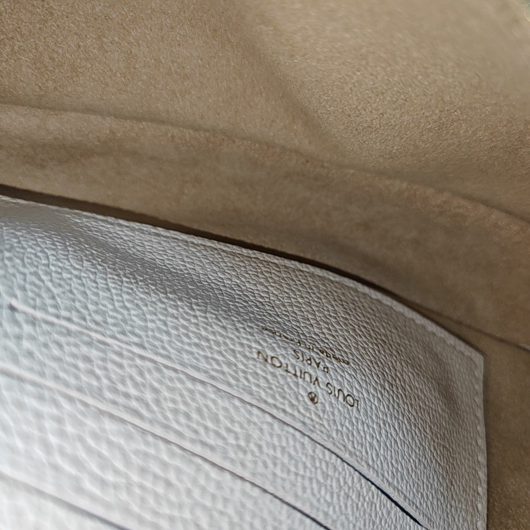 IVY Monogram Calfskin White