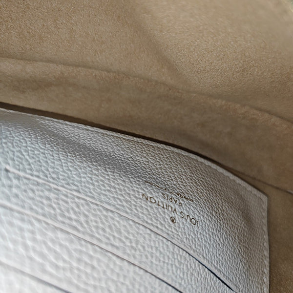 IVY Monogram Calfskin White