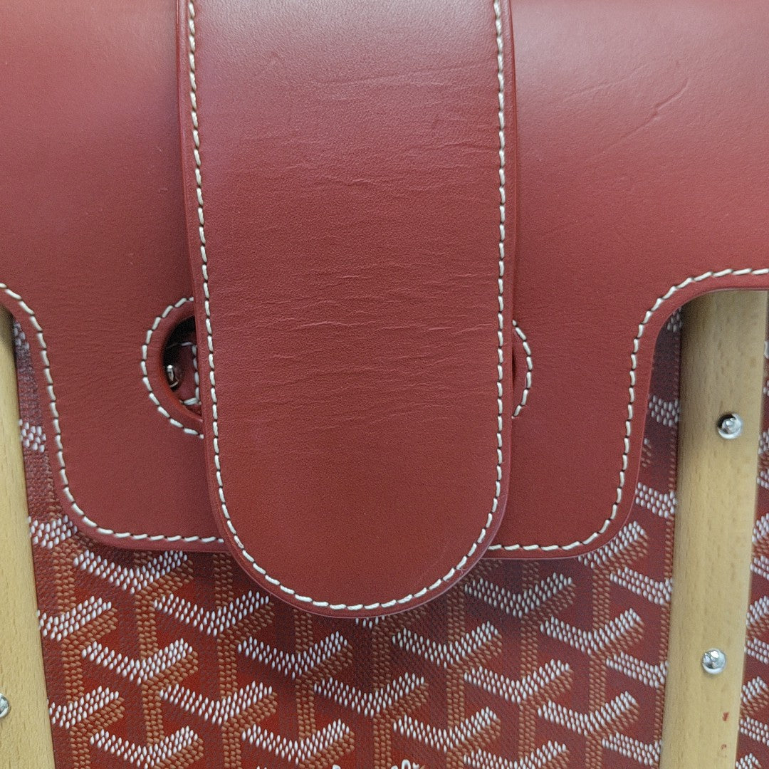 Saïgon Coated Canvas Red