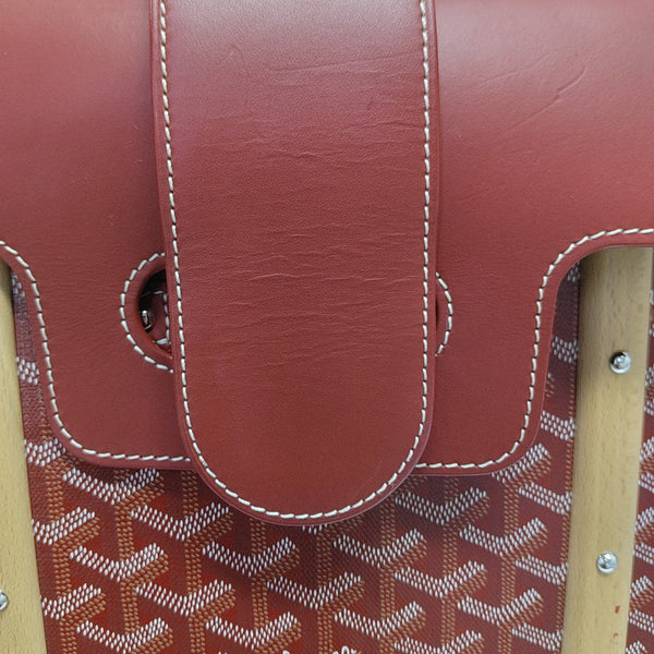 Saïgon Coated Canvas Red