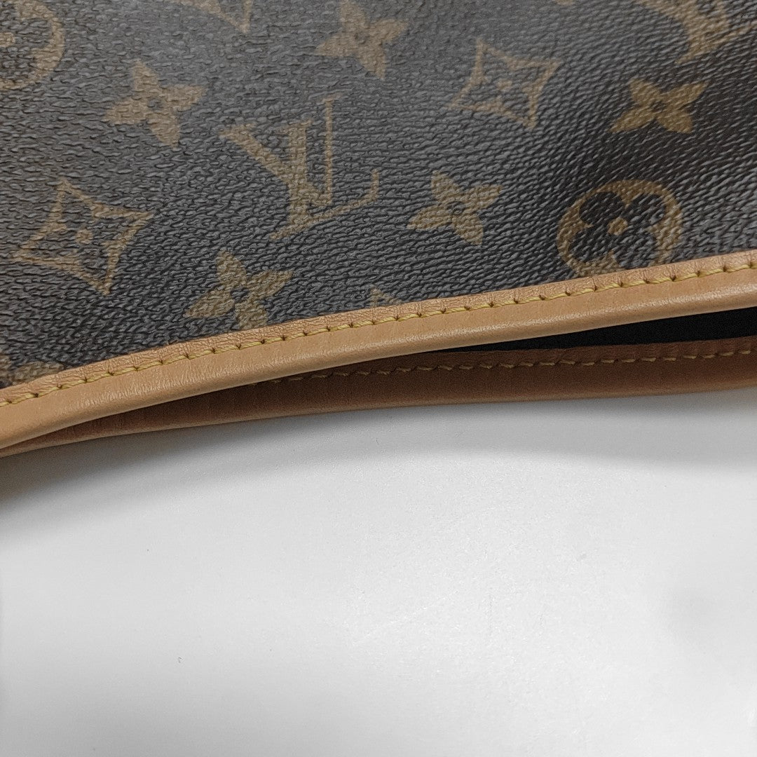 CARRYALL MM Monogram Coated Canvas Brown