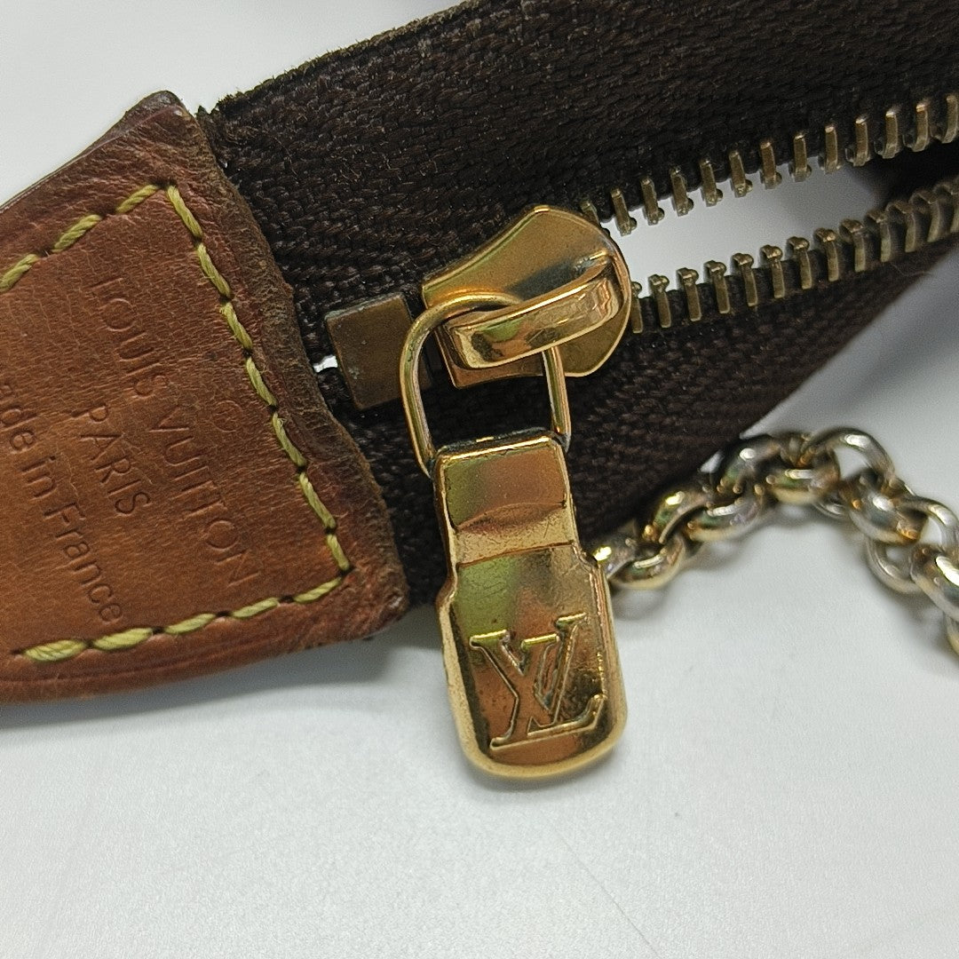 EVA Monogram Coated Canvas Brown