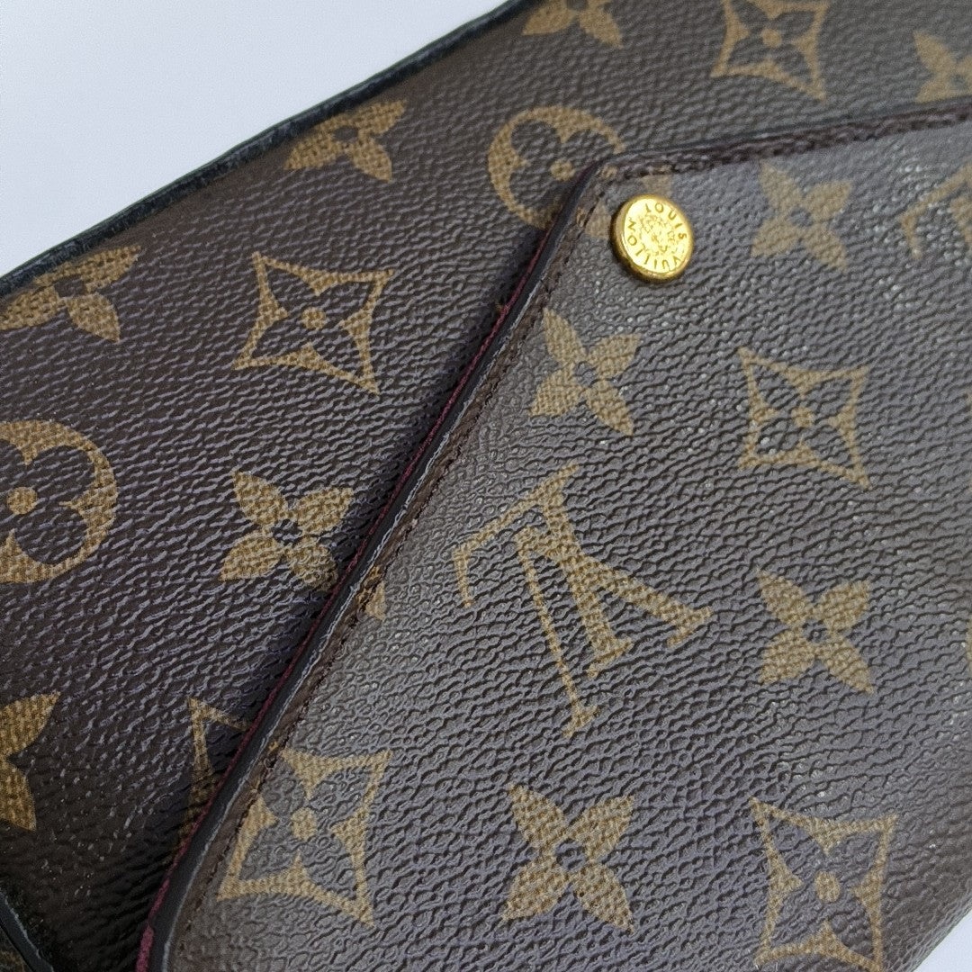FÉLICIE Monogram Coated Canvas Brown