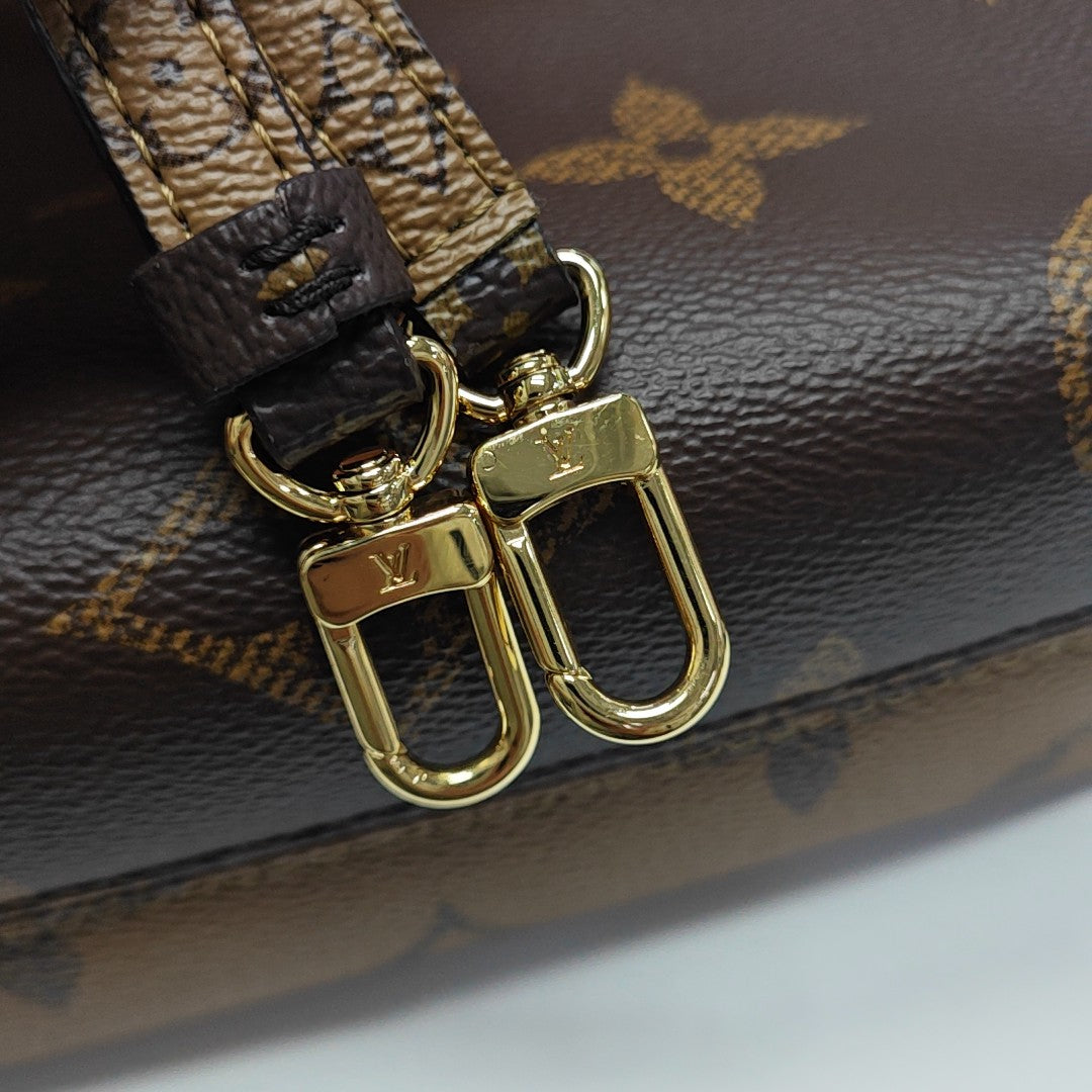 ONTHEGO BB Monogram Coated Canvas Brown