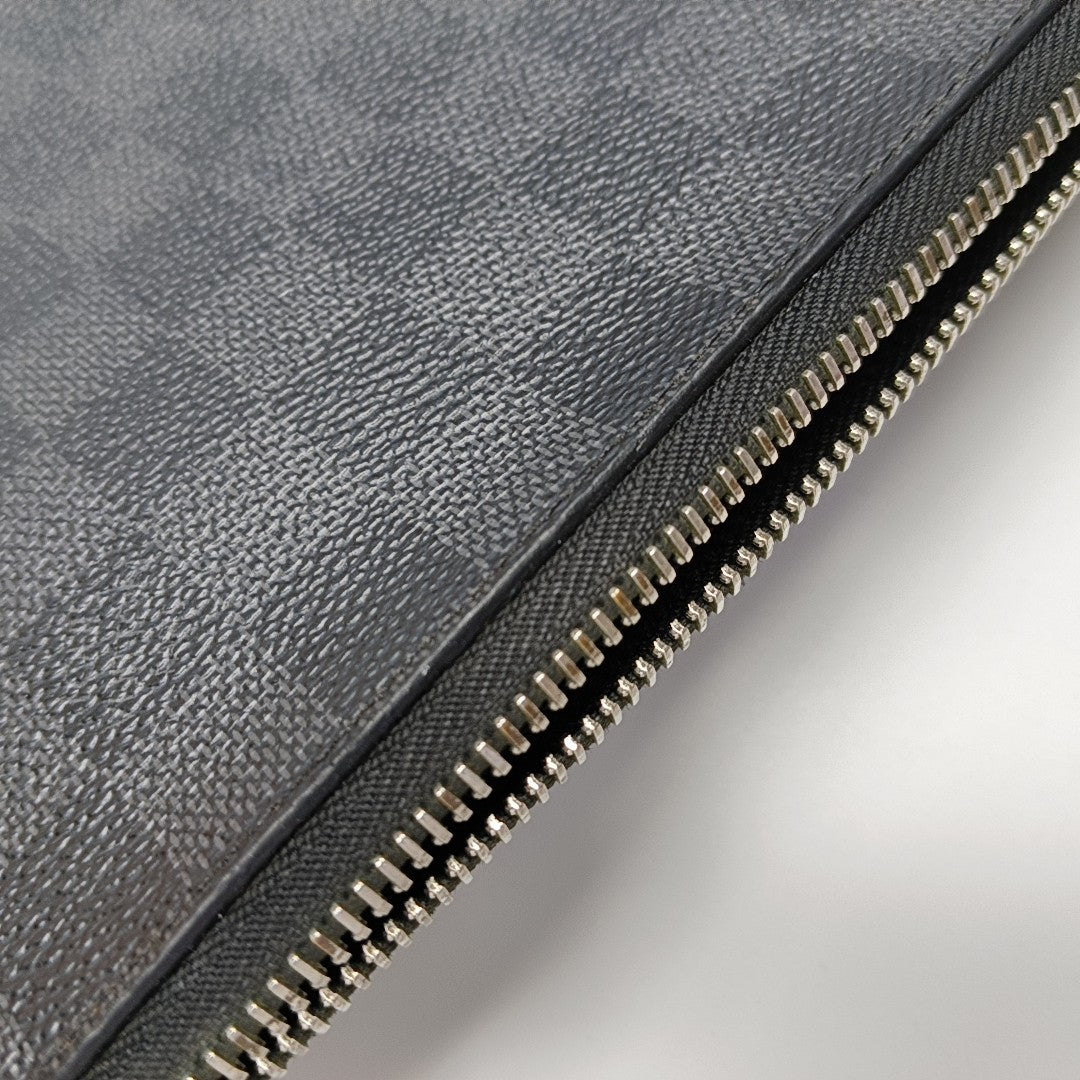 JOUR PM Damier Graphite Coated Canvas Gray