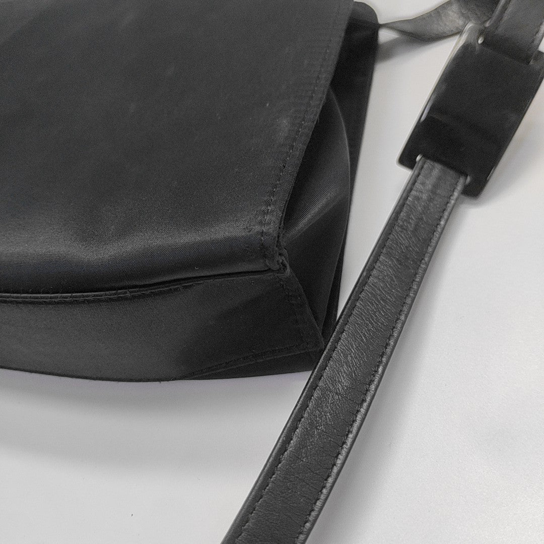 Nylon Shoulder Bag Blue